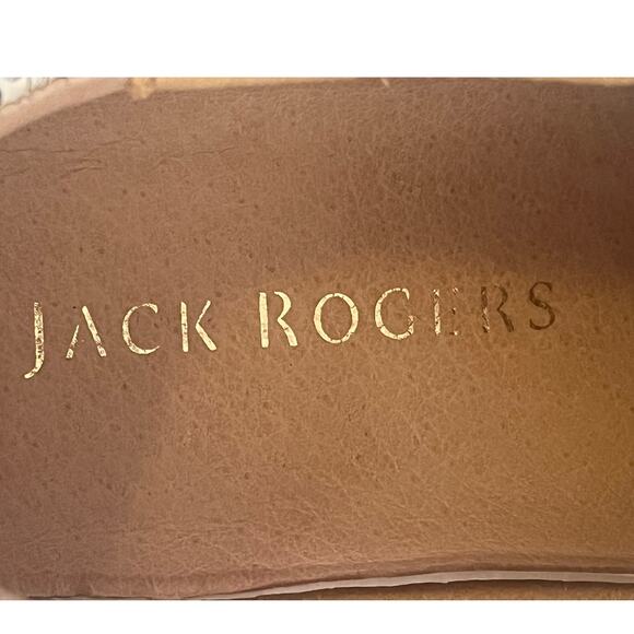 Women's Jack Rogers White Leather Sneakers Tennis Shoes Casual Size 7M - Picture 5 of 8